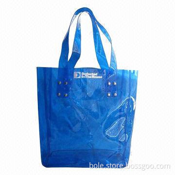 PVC Shopping Bag for Women, Various Colors and Designs Available